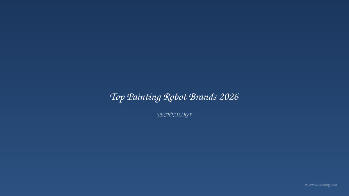 Top Painting Robot Brands 2026